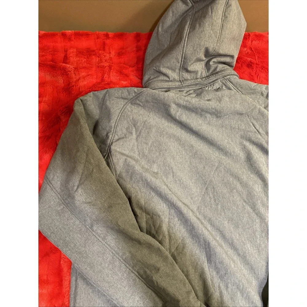 Kirkland Signature Men's Fleece‎ Lined Soft shell Jacket With Hood Size XXL